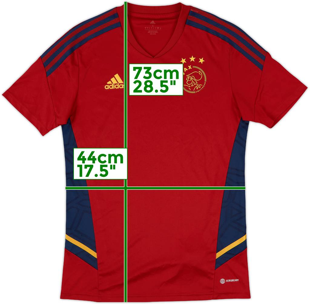 2022-23 Ajax adidas Training Shirt - 9/10 - (S)