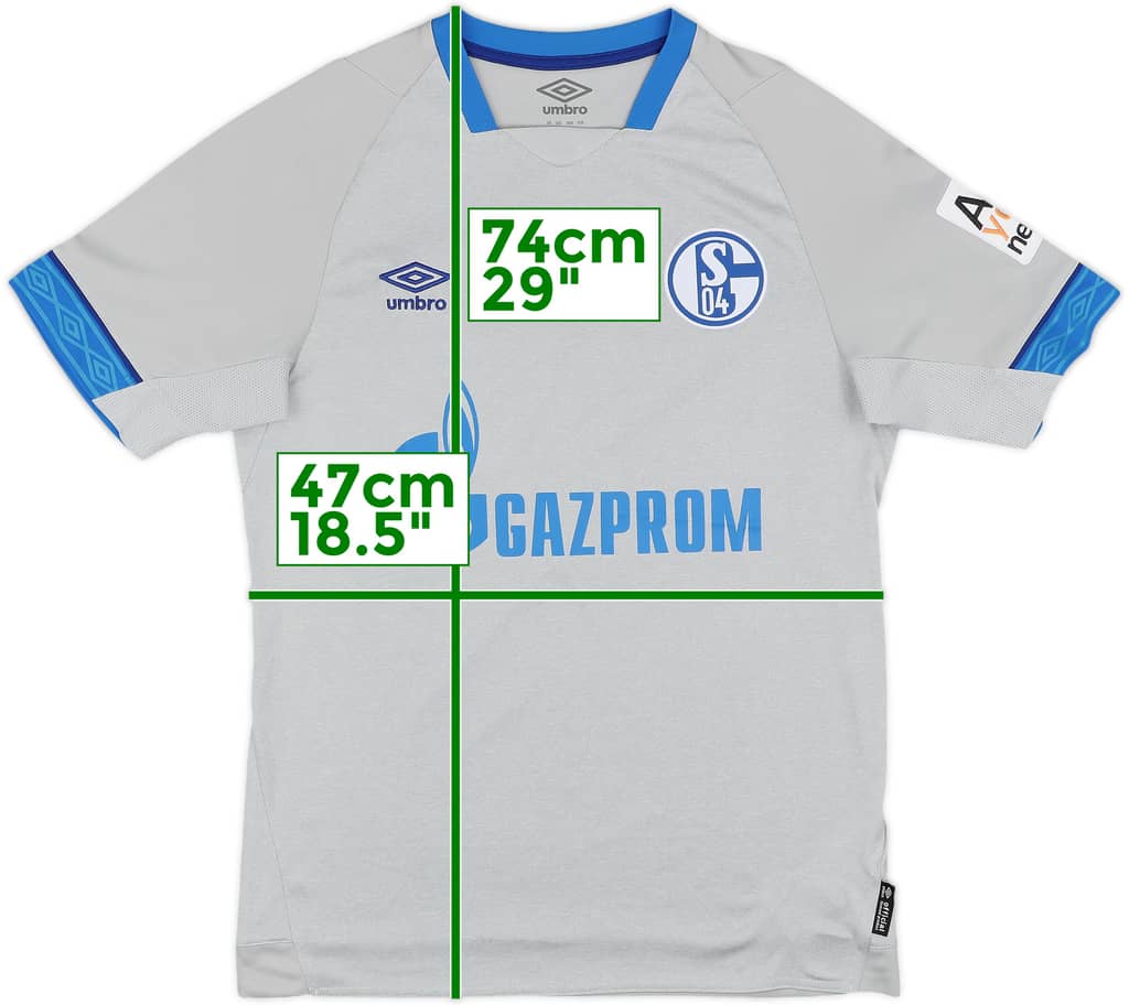 2018-19 Schalke Away Shirt - 10/10 - (S)