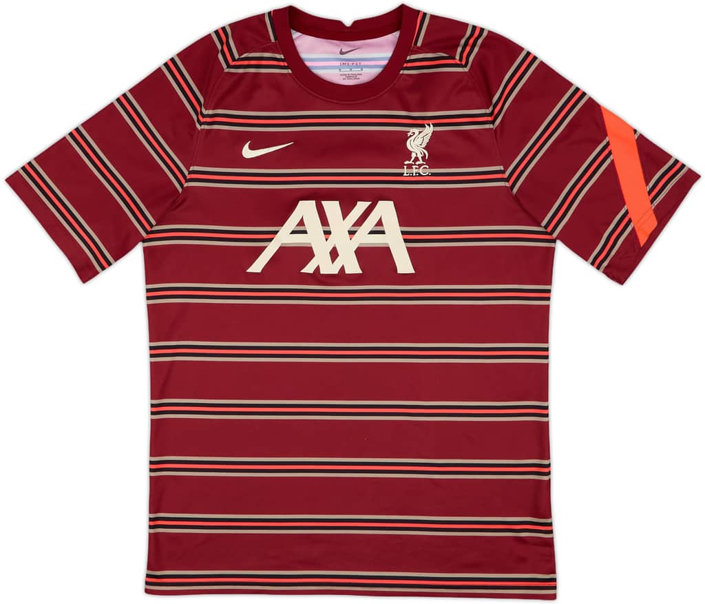 2021-22 Liverpool Nike Training Shirt - 9/10 - (M)