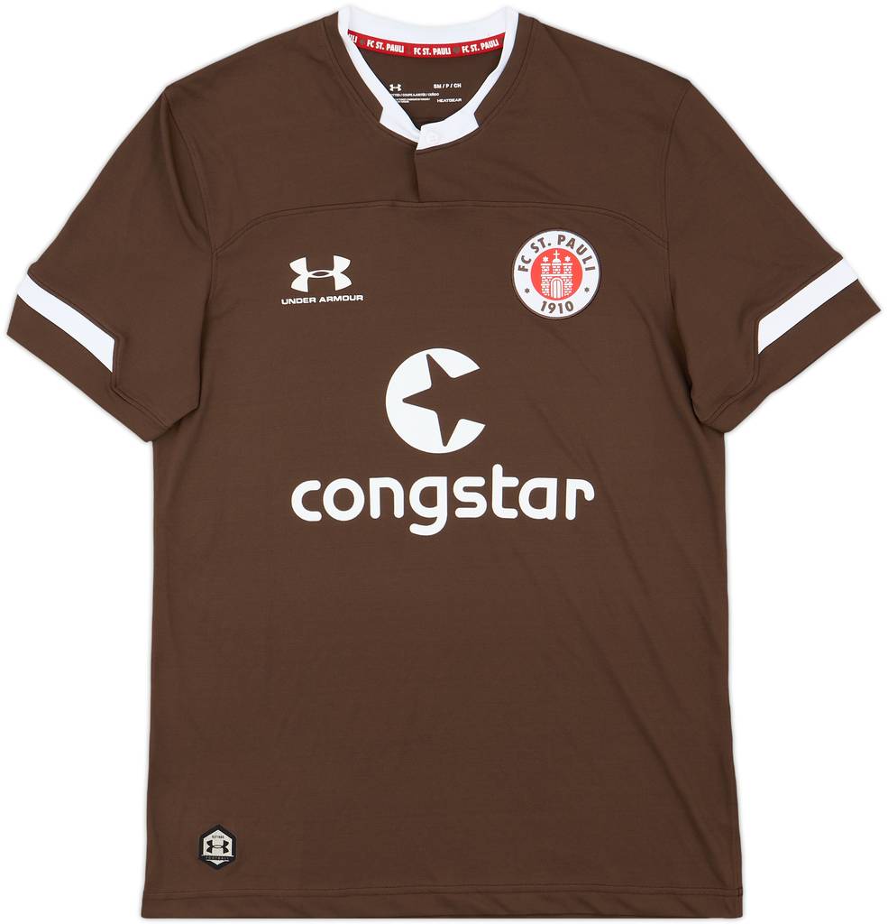 2019-20 St Pauli Home Shirt - 9/10 - (S)