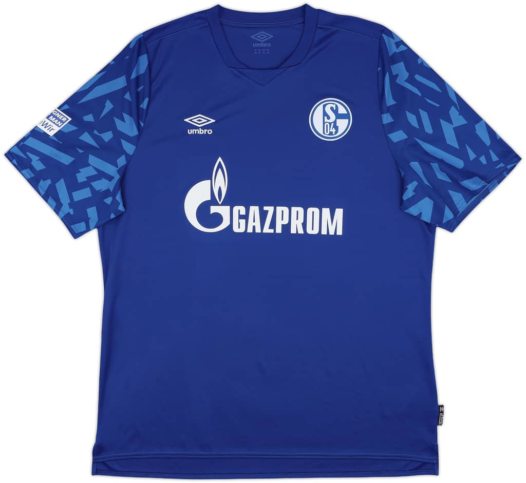 2019-20 Schalke Home Shirt - 10/10 - (XXL)