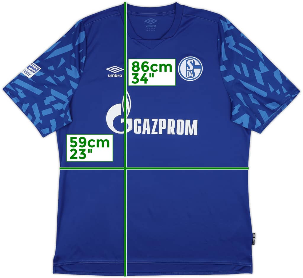2019-20 Schalke Home Shirt - 10/10 - (XXL)