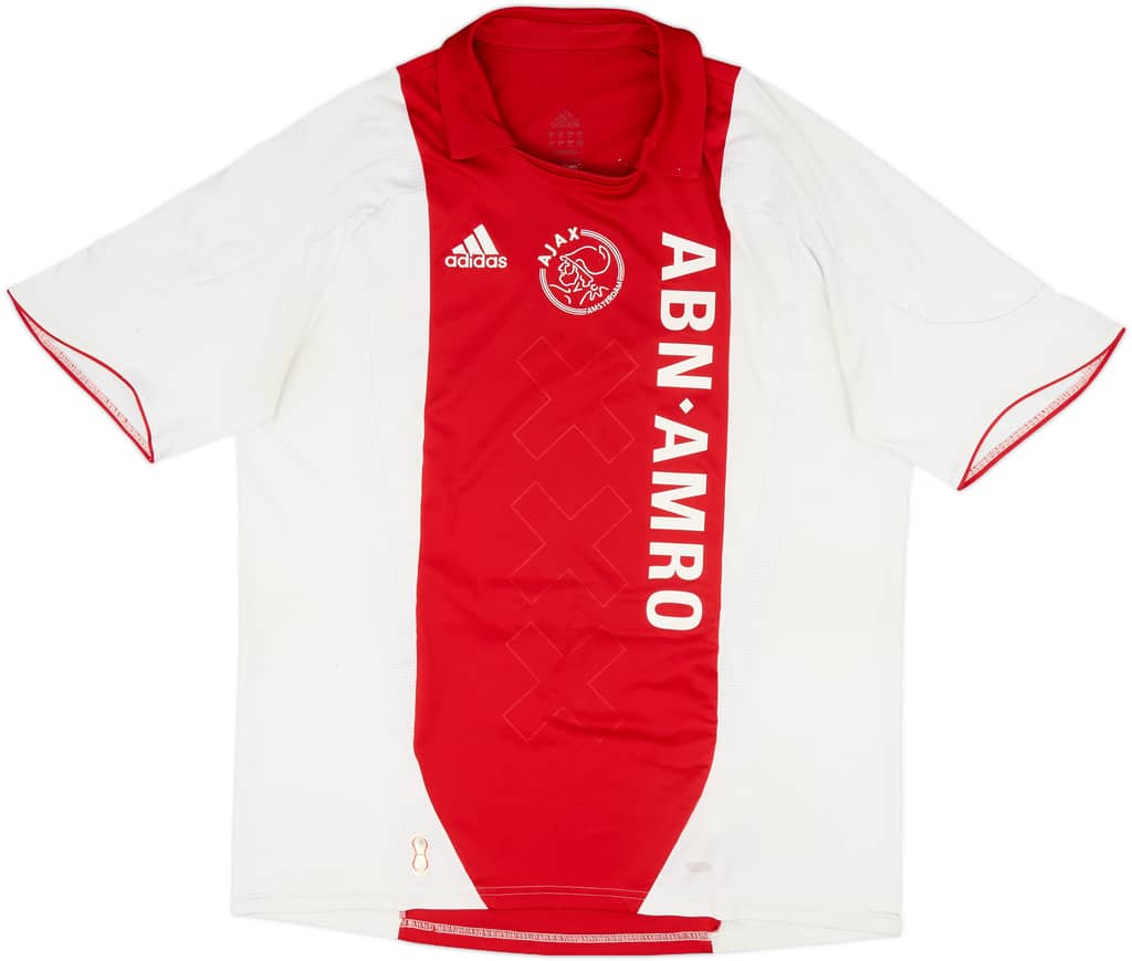 2007-08 Ajax Home Shirt - 5/10 - (XL)