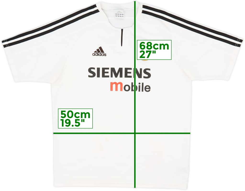 2003-04 Real Madrid Home Shirt - 7/10 - (XL.Boys)