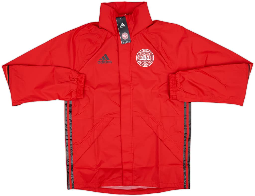 2015-16 Denmark adidas Hooded Rain Jacket (S)