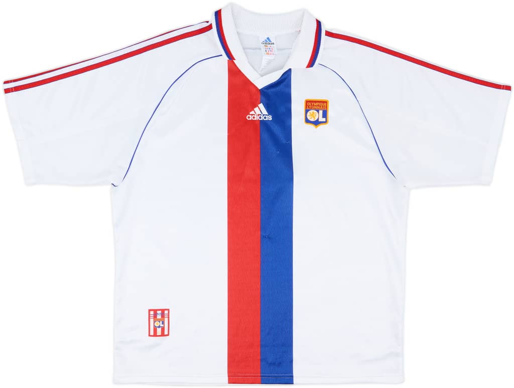1998-00 Lyon Home Shirt - 8/10 - (XL)