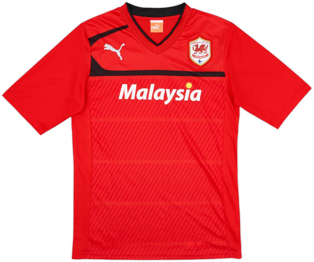 2012-13 Cardiff Home Shirt - 8/10 - (M)