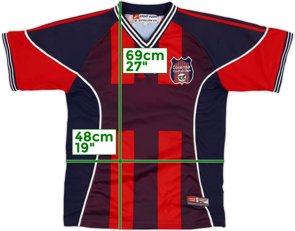 2003-04 Cosenza Home Shirt - 6/10 - (S)
