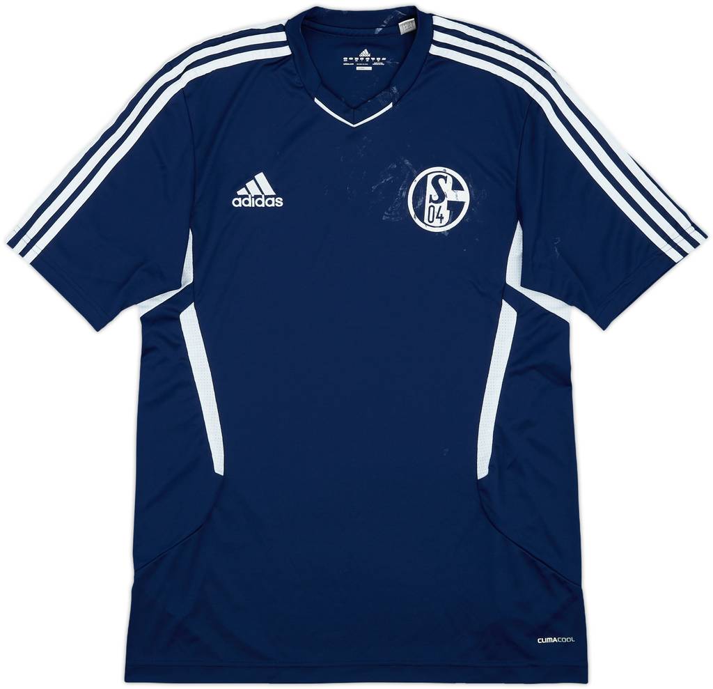 2010-11 Schalke adidas Training Shirt - 4/10 - (L)