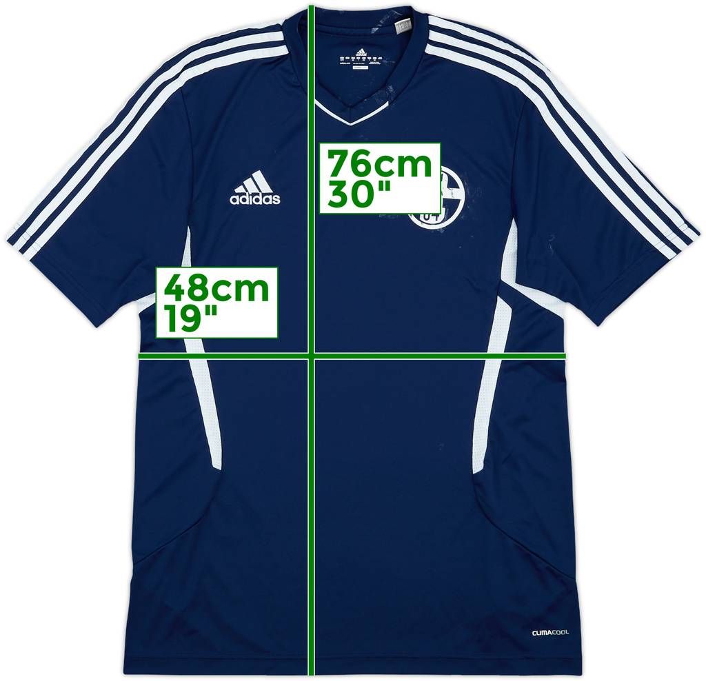 2010-11 Schalke adidas Training Shirt - 4/10 - (L)
