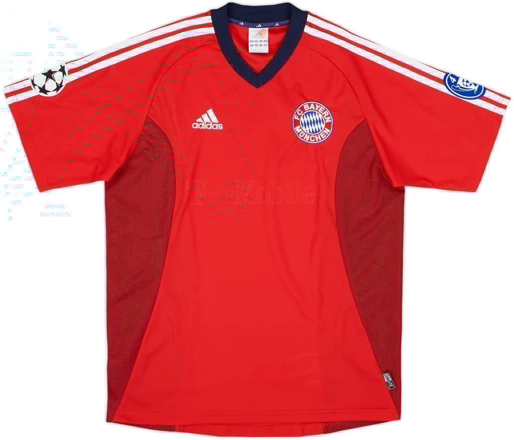 2002-03 Bayern Munich CL Shirt - 3/10 - (XL.Boys)