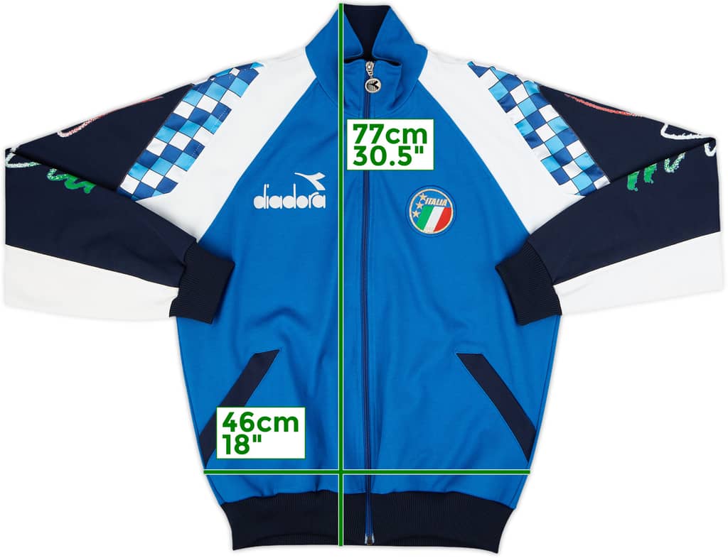 1990 Italy Diadora Track Jacket - 9/10 - (L)