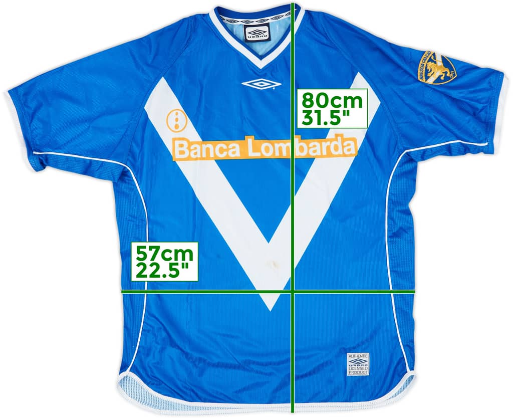 2002-03 Brescia Home Shirt - 7/10 - (L)