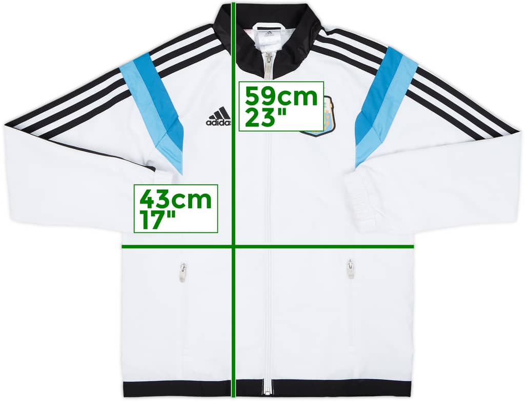 2013-14 Argentina adidas Track Jacket - 7/10 - (S.Boys)