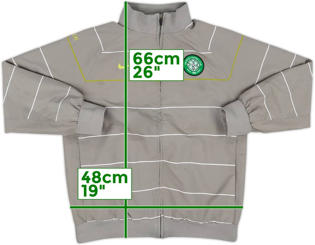 2008-09 Celtic Nike Track Jacket - 10/10 - (L.Boys)