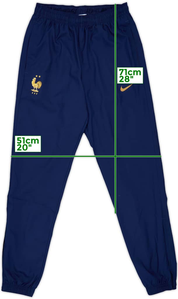 2022-23 France Nike Track Pants/Bottoms - 9/10 - (S)