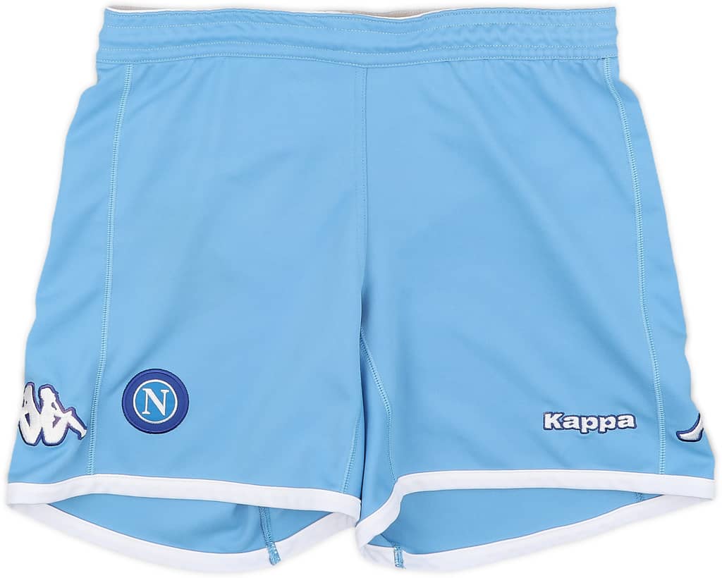 2015-16 Napoli Alternate Home Shorts - 8/10 - (M)