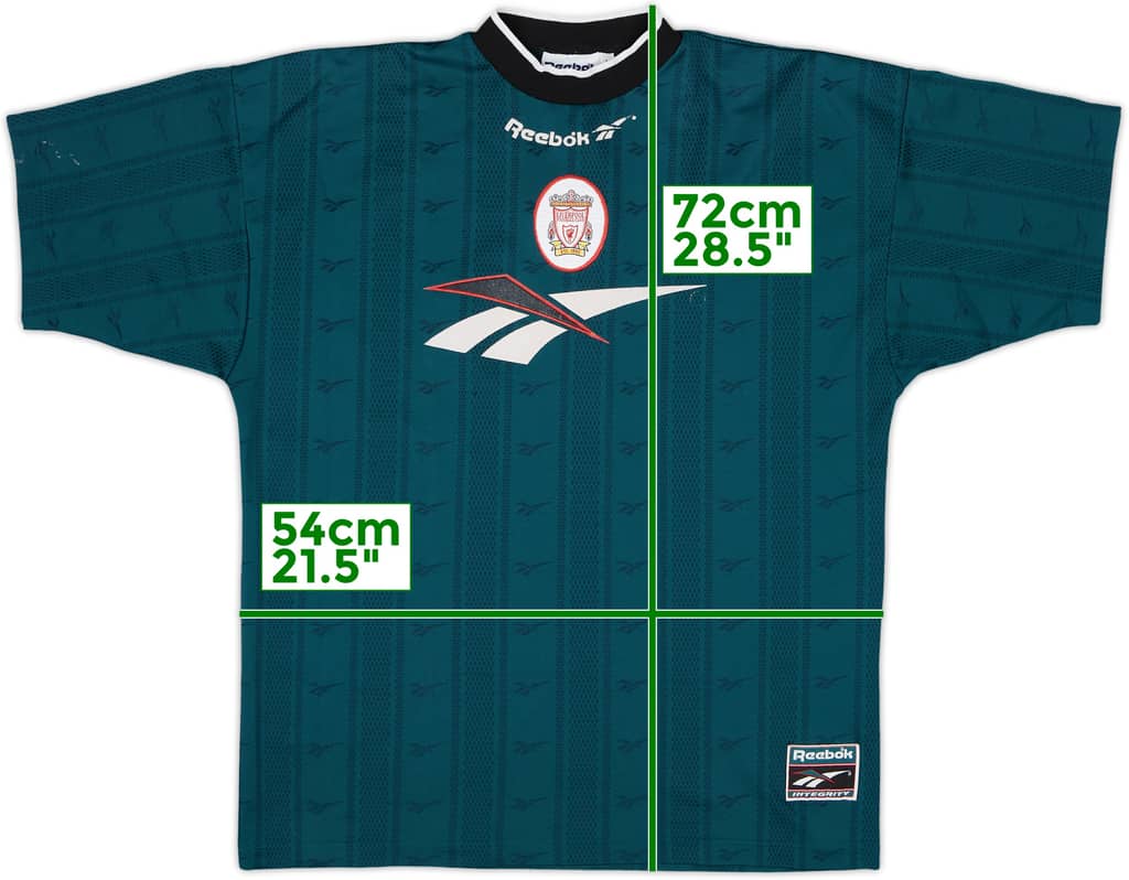 1996-97 Liverpool Reebok Training Shirt - 7/10 - (L)