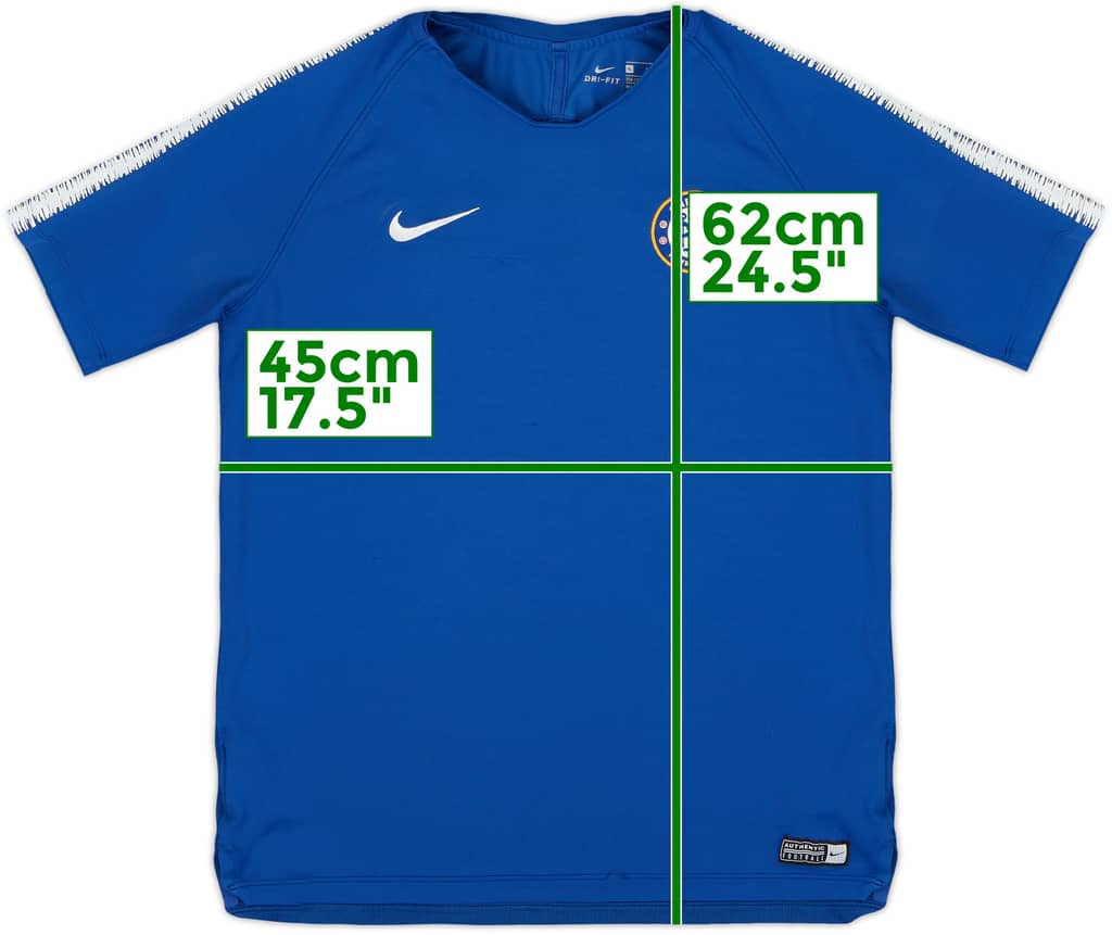 2018-19 Chelsea Nike Training Shirt - 8/10 - (XL.Boys)