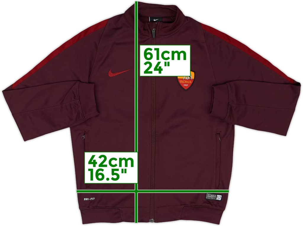2015-16 Roma Nike Track Jacket - 10/10 - (M.Boys)