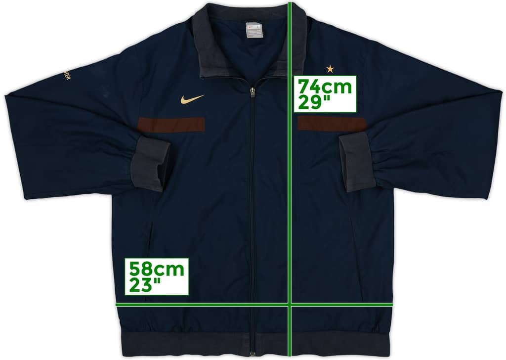 2009-10 Inter Milan Nike Track Jacket - 7/10 - (L)