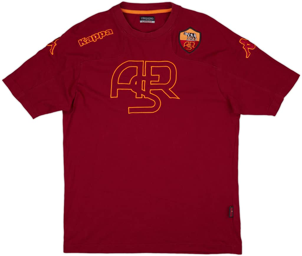 2009-10 Roma Kappa Cotton Tee - 9/10 - (L)