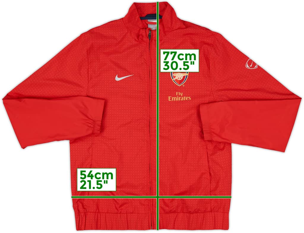 2009-10 Arsenal Nike Track Jacket - 9/10 - (L)