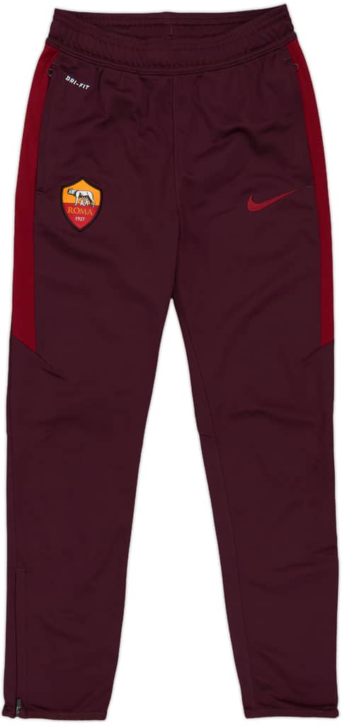 2015-16 Roma Nike Track Pants/Bottoms - 9/10 - (M.Boys)
