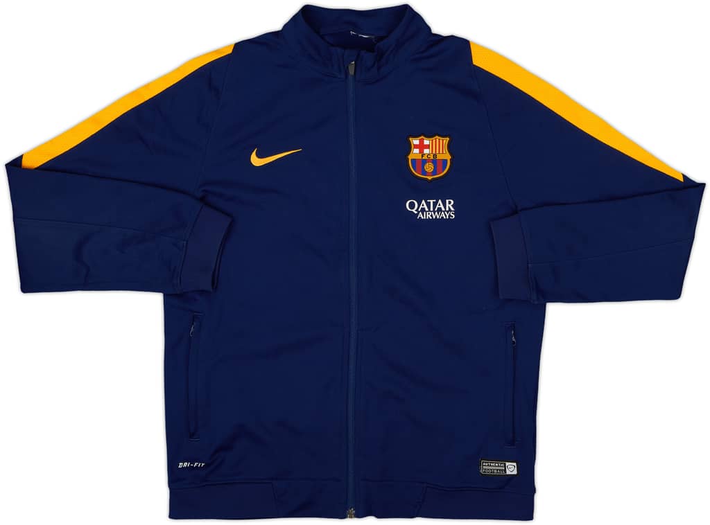 2015-16 Barcelona Nike Track Jacket - 8/10 - (L.Boys)