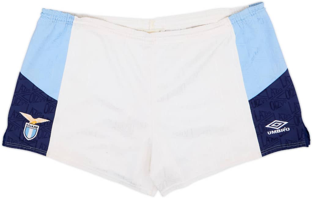 1991-93 Lazio Home Shorts - 5/10 - (XXL)