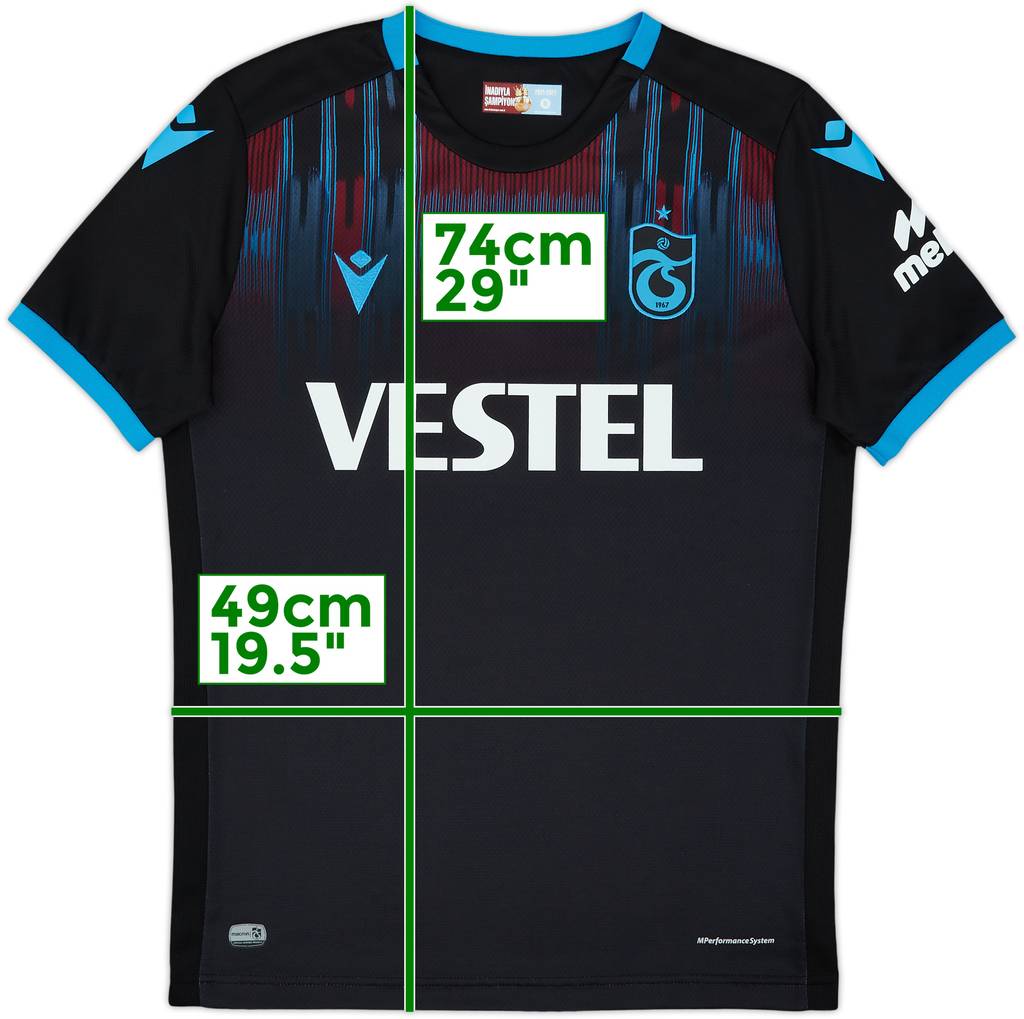 2022-23 Trabzonspor Third Shirt - 10/10 - (M)