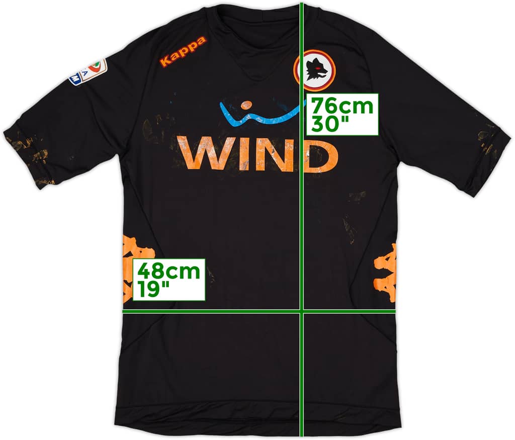 2011-12 Roma Third Shirt - 4/10 - (XL)
