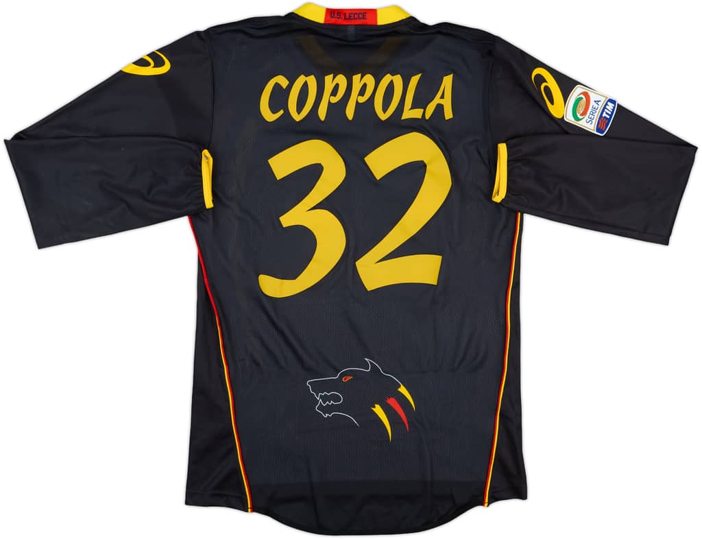 2010-11 Lecce Match Issue Third L/S Shirt Coppola #32