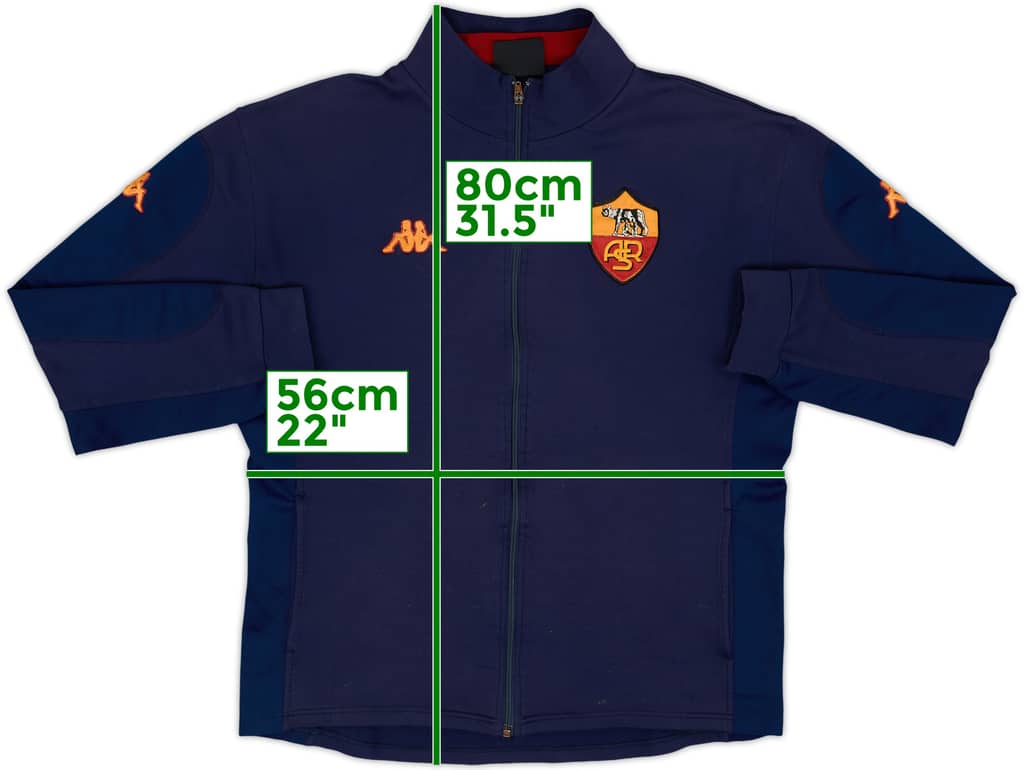2000-01 Roma Kappa Track Jacket - 6/10 - (XXL)