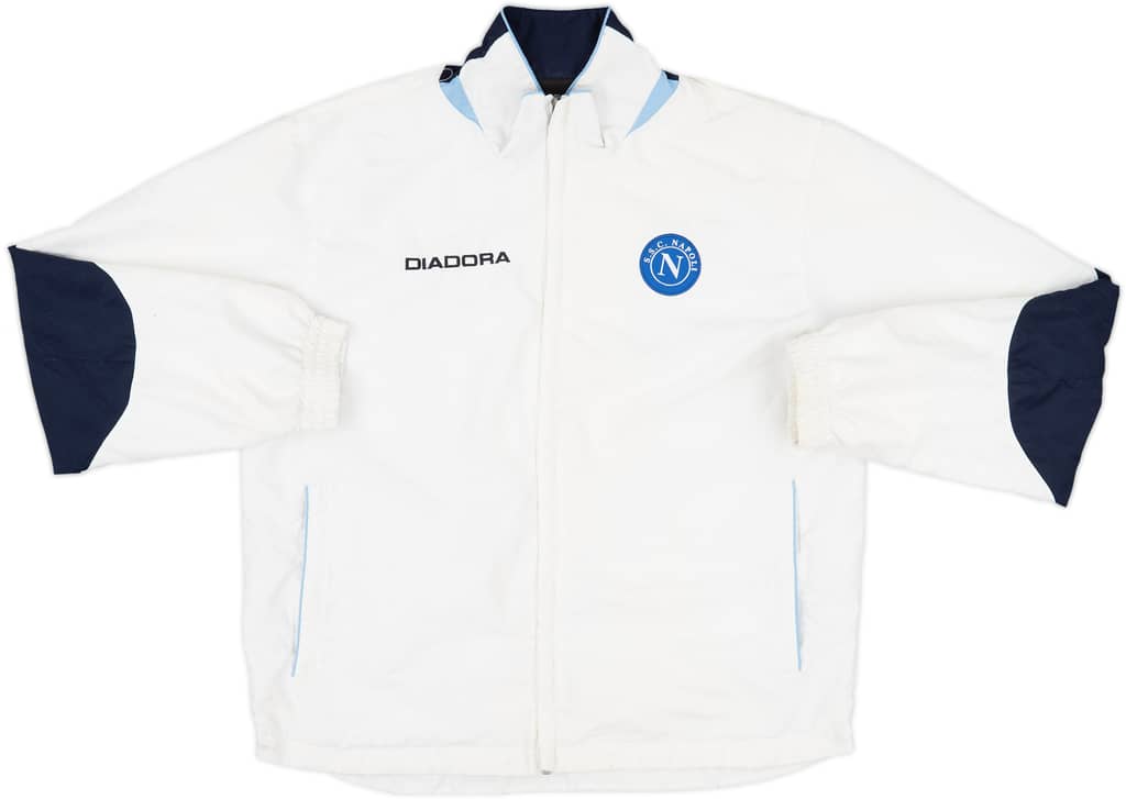 2002-03 Napoli Diadora Track Jacket - 6/10 - (M)