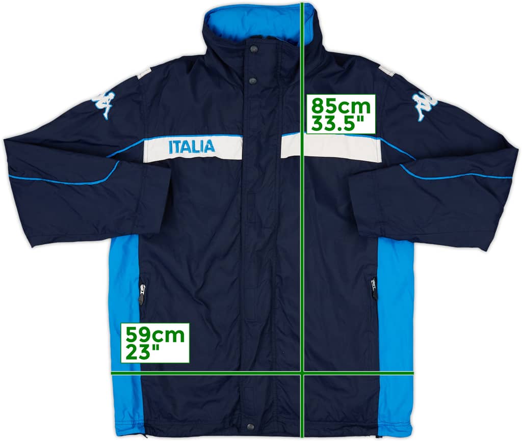 2002 Italy Kappa Hooded Rain Jacket - 6/10 - (M)