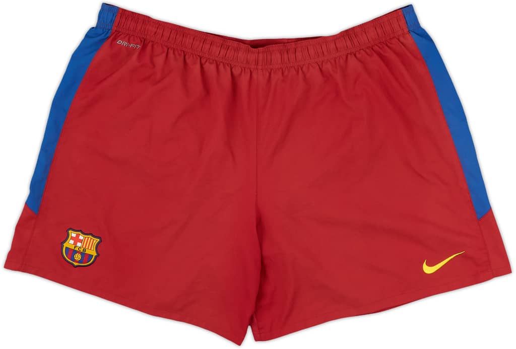 2010-11 Barcelona Home Shorts - 9/10 - (XXL)