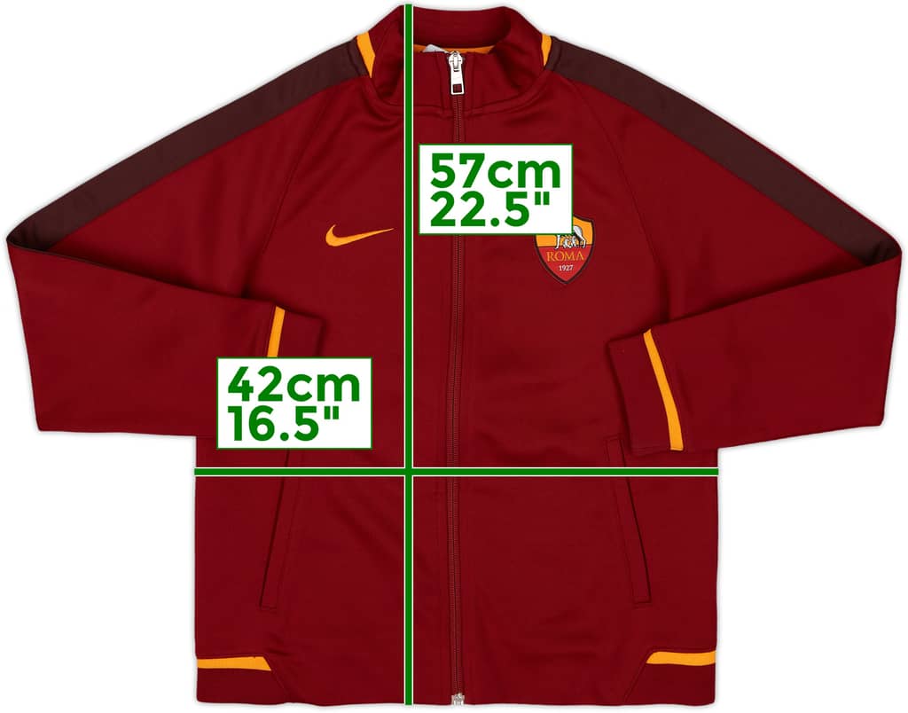 2015-16 Roma Nike Track Jacket - 10/10 - (M.Boys)