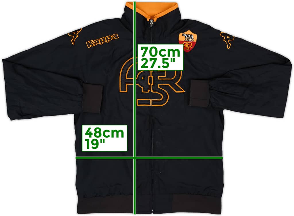 2011-12 Roma Kappa Track Jacket - 6/10 - (S)