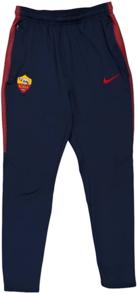 2018-19 Roma Nike Track Pants/Bottoms - 9/10 - (L.Boys)
