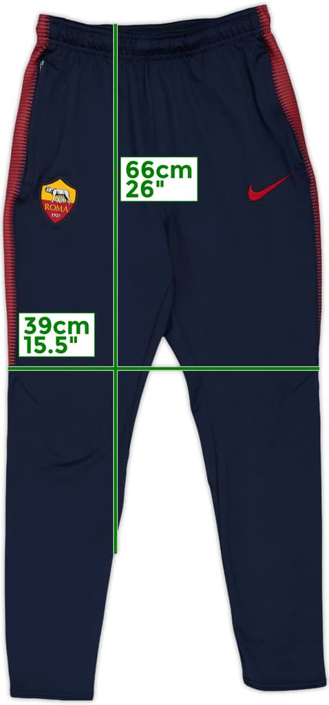 2018-19 Roma Nike Track Pants/Bottoms - 9/10 - (L.Boys)