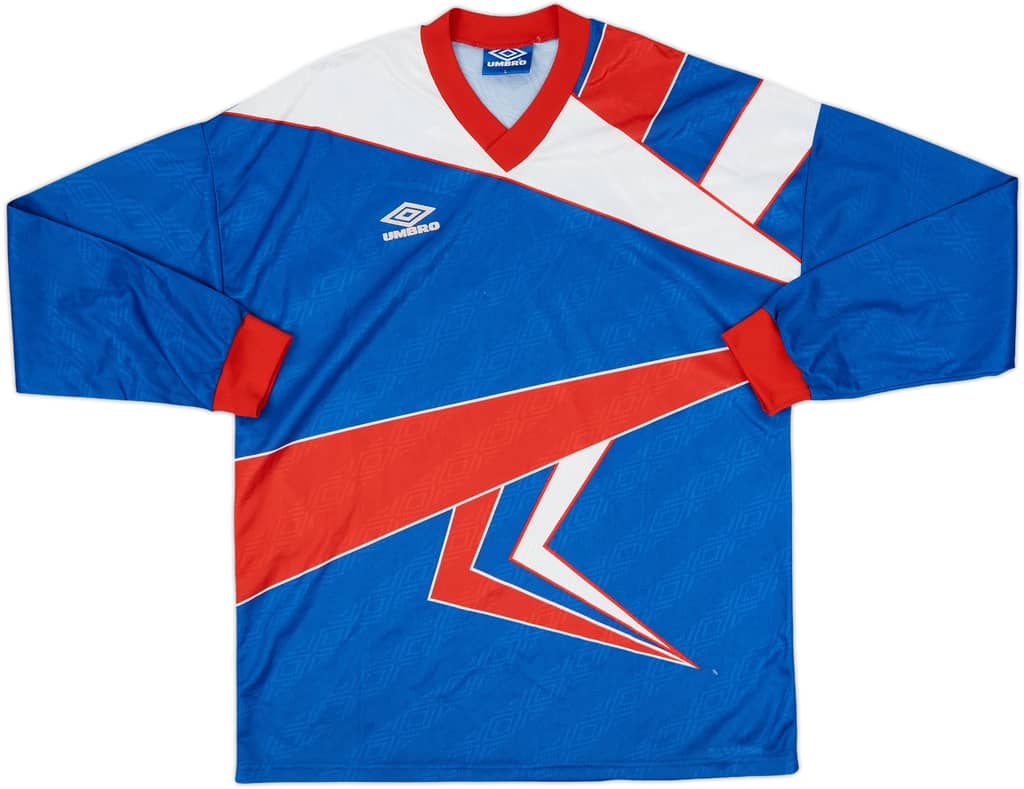 1990s Umbro Template L/S Shirt - 8/10 - (L)