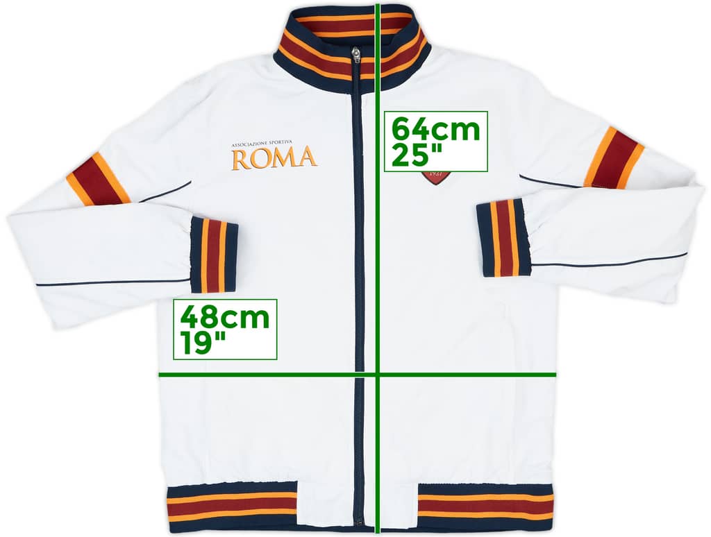 2013-14 Roma Track Jacket - 6/10 - (L.Boys)