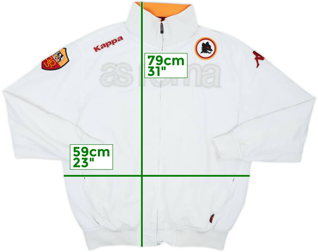 2008-09 Roma Kappa Track Jacket - 8/10 - (XL)