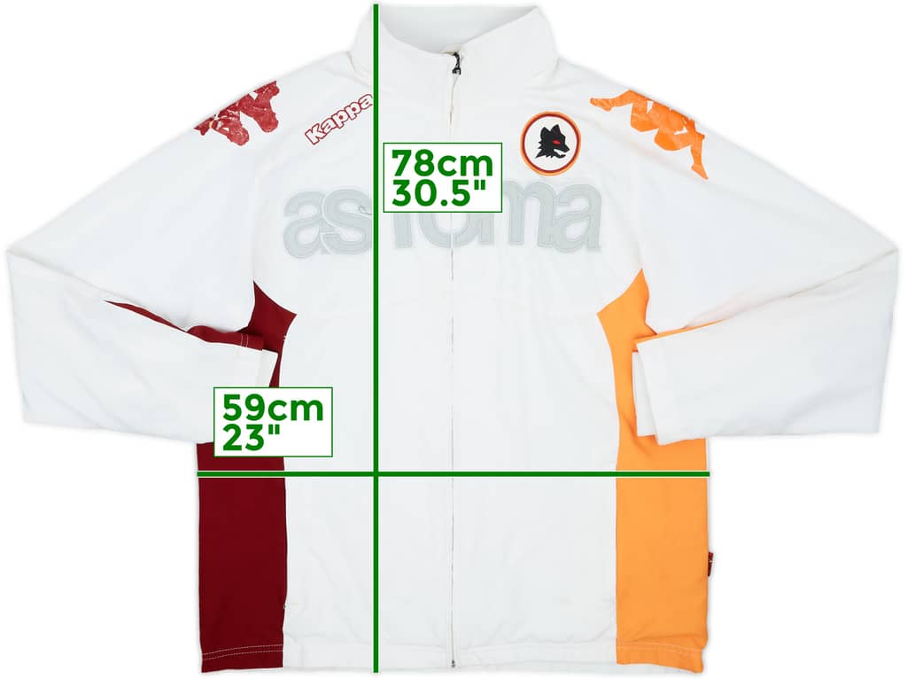 2008-09 Roma Kappa Track Jacket - 5/10 - (XL)