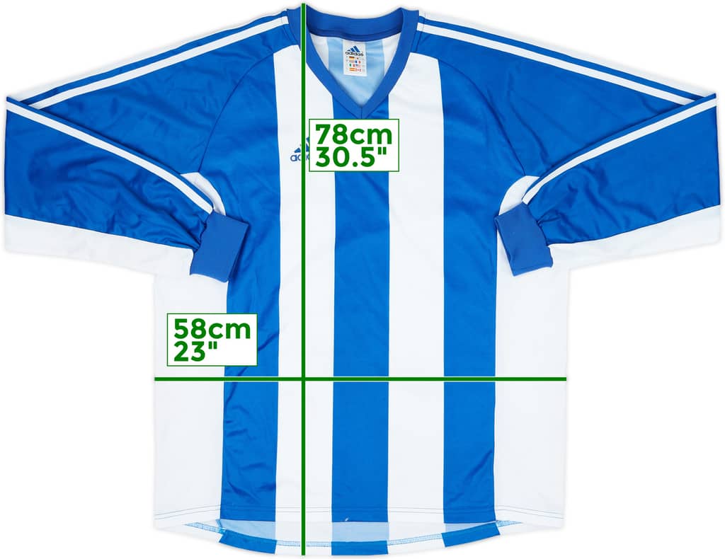 2000s adidas Template L/S Shirt - 9/10 - (L)