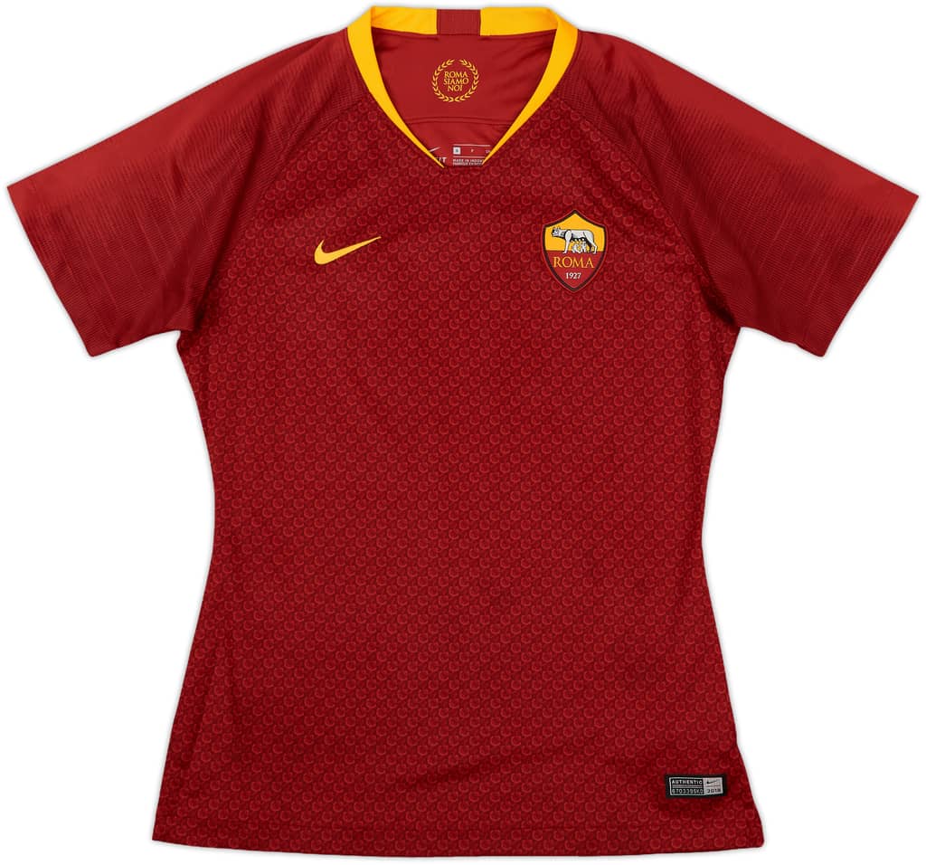 2018-19 Roma Home Shirt - 10/10 - (Women's S)