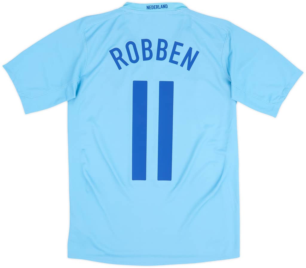 2008-10 Netherlands Away Shirt Robben #11 - 7/10 - (XL.Boys)