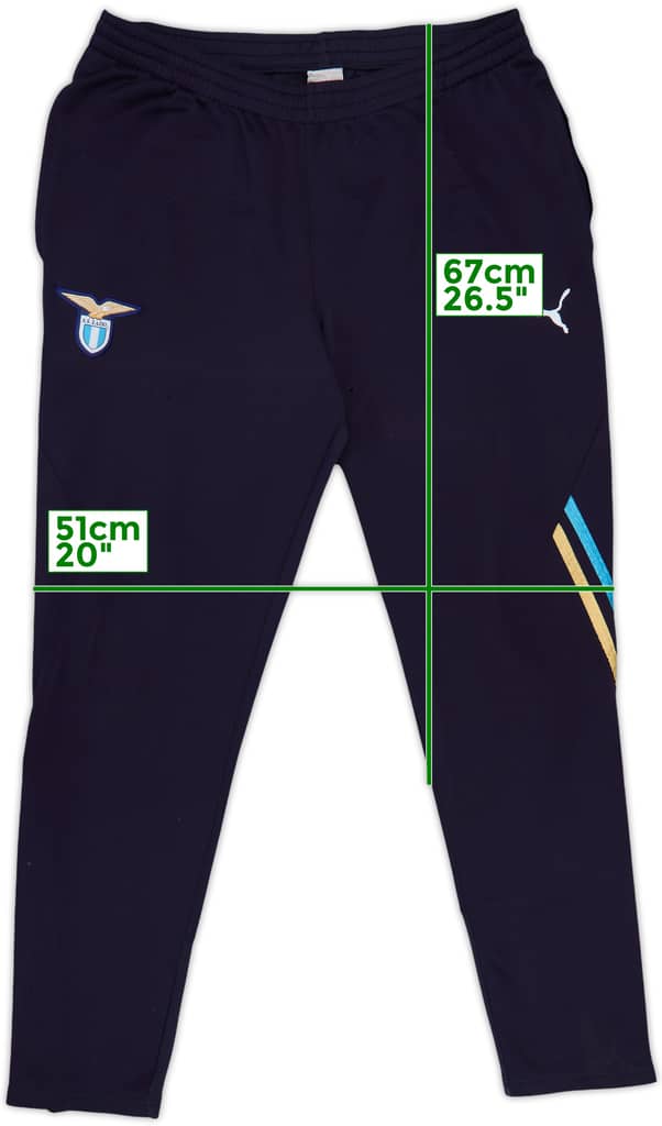 2011-12 Lazio Puma Track Pants/Bottoms - 5/10 - (L)
