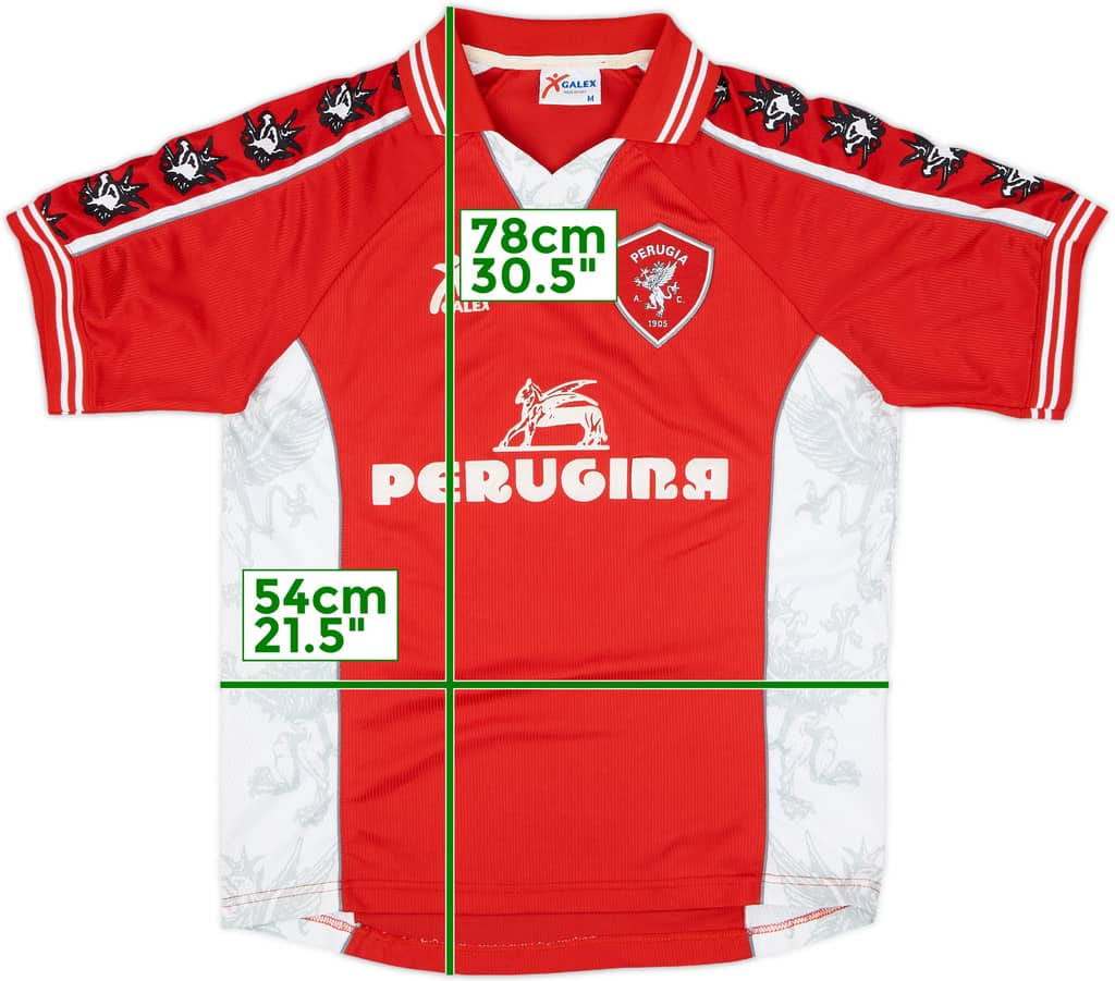 1999-00 Perugia Home Shirt - 6/10 - (M)